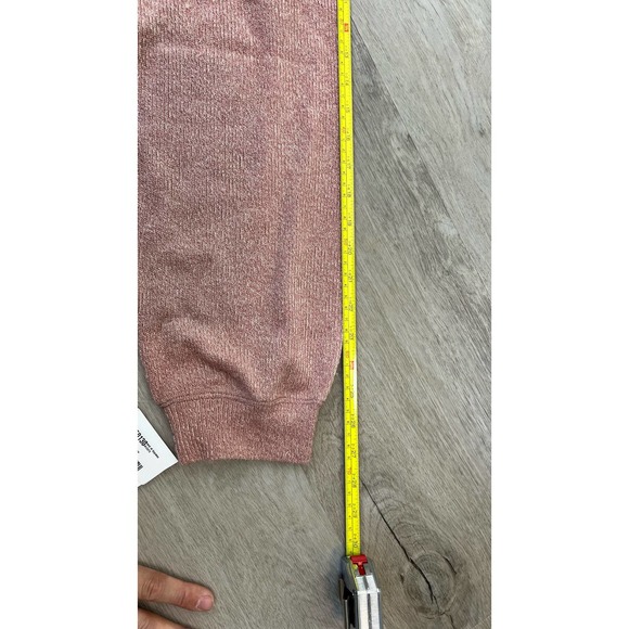 Band of Gypsies Womens Corinna Knit Crew Neck Pullover Sweater Pink/rose L - Picture 5 of 11